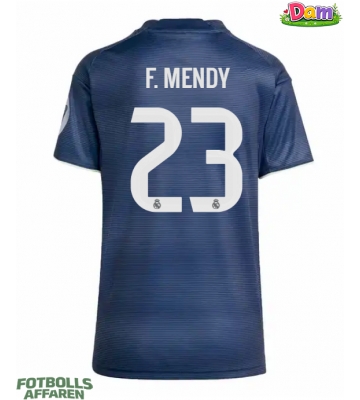 Real Madrid Ferland Mendy #23 Bortatröja Kvinnor 2025-26 Kortärmad